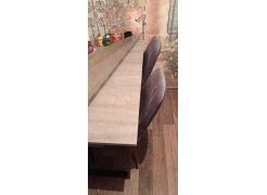 Стол Лота Лофт 120 25 мм сабия / черный матовый фото покупателя 611