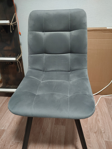 Стул Чилли 2 темно-серый  / черный фото покупателя 1057