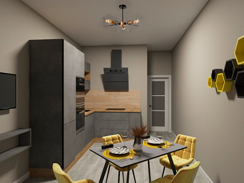 Стул на металлокаркасе Чилли светло-серый / белый каркас фото покупателя 507