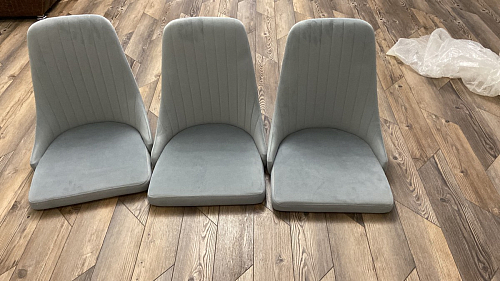 Стул на металлокаркасе Kora gray / black фото покупателя 324