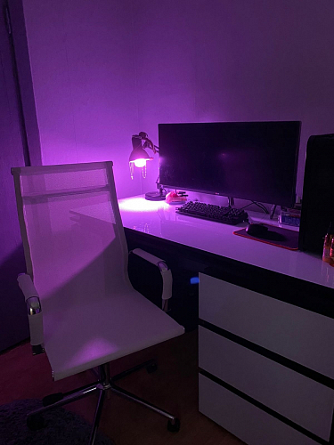 Компьютерное кресло Reus черная сетка / хром фото покупателя 30