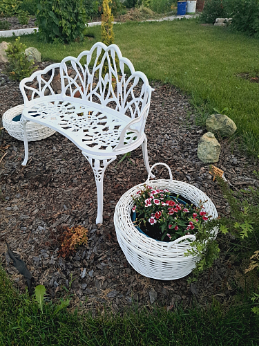 Скамейка Secret De Maison Strauss бронза фото покупателя 3