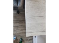 Стол Лота Лофт 140 25 мм юта / белый матовый фото покупателя 830