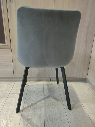 Стул на металлокаркасе Челси морская волна / черный фото покупателя 213