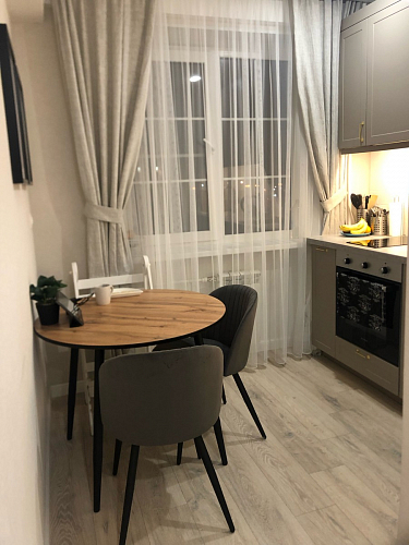 Стул на металлокаркасе Gabi 1 dark gray / black фото покупателя 230