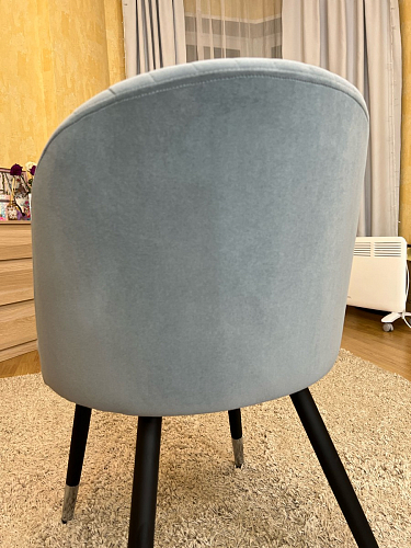 Стул на металлокаркасе Gabi latte / gold / black фото покупателя 920