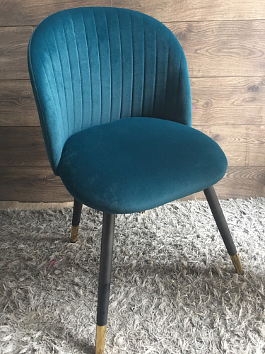 Стул на металлокаркасе Gabi 1 light purple / black фото покупателя 22