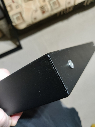 Стол раскладной Лота Лофт 120 25 мм юта / черный матовый фото покупателя 378