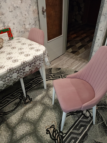 Стул на металлокаркасе Kora dark gray / black фото покупателя 376