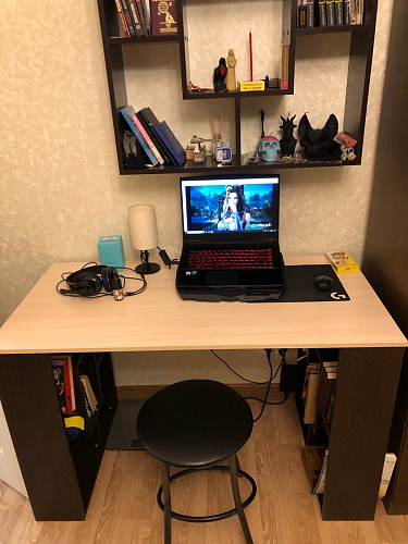 Стол письменный СПМ-15 белый фото покупателя 7