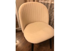 Стул на металлокаркасе Gabi 1 light purple / black фото покупателя 782