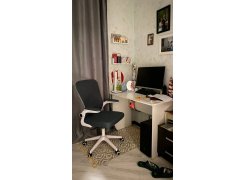 Компьютерное кресло Konfi blue / white фото покупателя 35