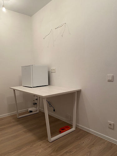 Деревянный стол Лота Лофт 140х80 черный матовый / бетон светлый фото покупателя 508