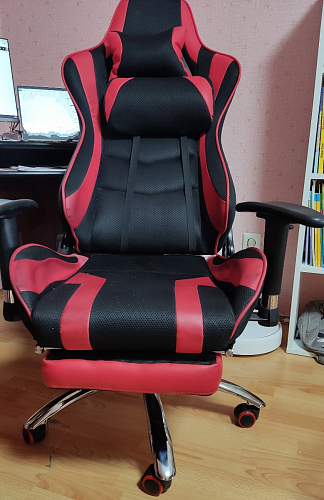 Компьютерное кресло Kano 1 red / black фото покупателя 40