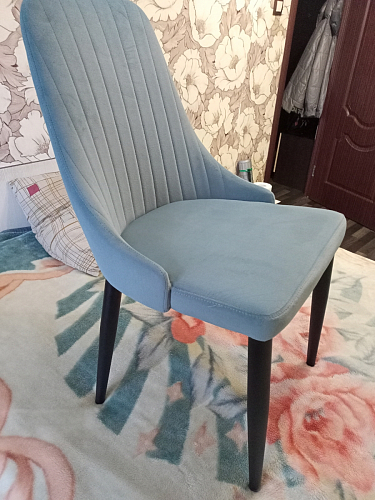 Стул на металлокаркасе Kora white / gray фото покупателя 97