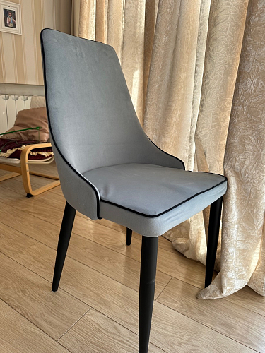 Стул на металлокаркасе Kora green / black фото покупателя 284