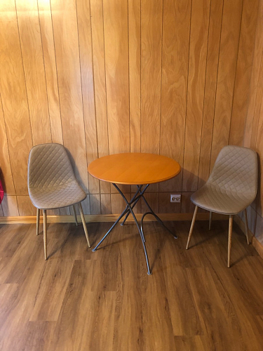 Стул на металлокаркасе Capri dark beige / white фото покупателя 111