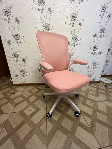 Компьютерное кресло Konfi pink / white фото покупателя 223
