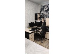 Стол компьютерный Джаз-15 белый правый фото покупателя 29