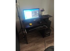 Компьютерный стол Джаз-24 левый белый фото покупателя 13