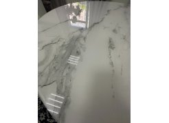 Стеклянный стол Норфолк 100 золото фото покупателя 60