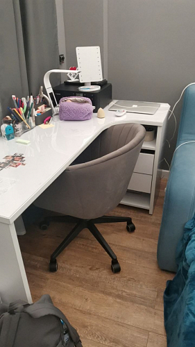 Компьютерное кресло Тибо 01 светло-коричневый / черный фото покупателя 158