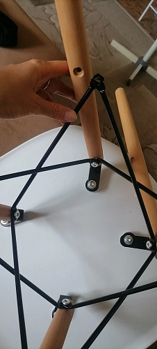 Стул Eames PC-015 белый фото покупателя 31