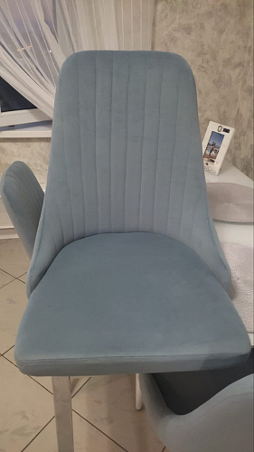 Стул на металлокаркасе Kora black / gray фото покупателя 156