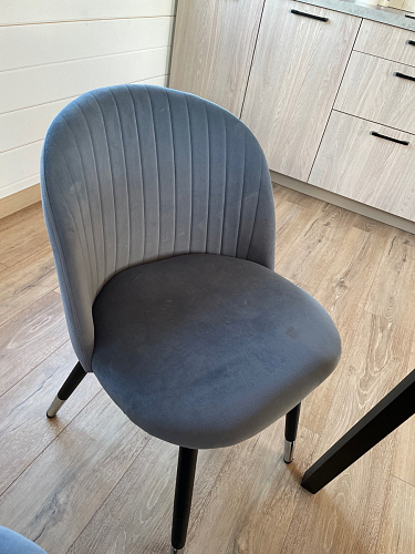 Стул на металлокаркасе Gabi latte / gold / black фото покупателя 317