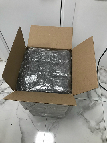 Барный стул Лофт кожзам темно-серый / черный матовый фото покупателя 205