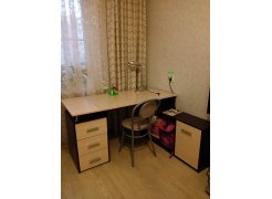 Компьютерный стол КС-14 Правый Белый фото покупателя 1