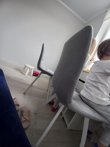 Стул на металлокаркасе Чилли бирюзовый / черный фото покупателя 1431