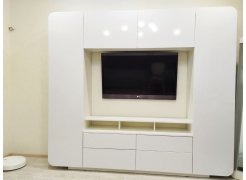 Готовая гостиная Румба белый / белый глянец  - Уцененный экземпляр фото покупателя 92