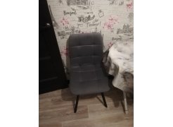 Стул на металлокаркасе Чилли горчичный / белый фото покупателя 364