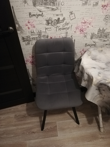 Комплект стульев Чилли 2 шт бежевый / черный фото покупателя 364