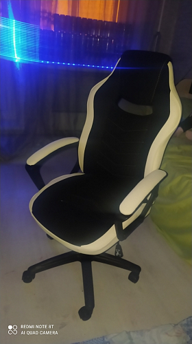 Компьютерное кресло Gamer черное / бежевое фото покупателя 70