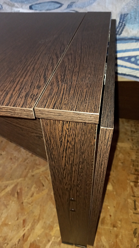 Стол-книжка СтК6 венге / дуб молочный высота 54 см фото покупателя 138