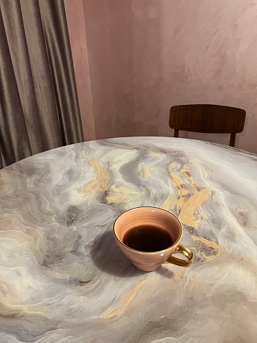 Стеклянный стол Анселм леонардо / черный фото покупателя 8