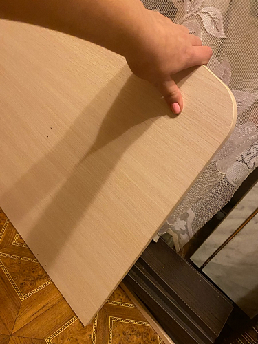 Стол-книжка СтК6 венге / дуб молочный высота 54 см фото покупателя 66