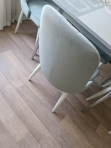 Стул на металлокаркасе Kora dark gray / black фото покупателя 268