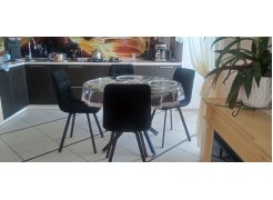 Стул на металлокаркасе Чилли горчичный / белый фото покупателя 337