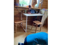 Письменный стол Фред Лофт черный матовый / дуб делано темный фото покупателя 11