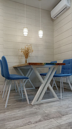 Комплект стульев Чилли 2 шт бежевый / черный фото покупателя 1309