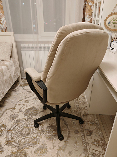 Компьютерное кресло Comfort Lux/Комфорт Люкс серый фото покупателя 72