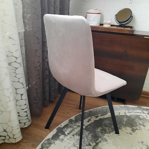 Стул на металлокаркасе Чилли бирюзовый / черный фото покупателя 1377