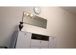 Зеркало настенное Сельетта-6 глянец черный фото покупателя 2