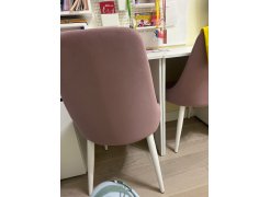 Стул на металлокаркасе Kora beige / black фото покупателя 200