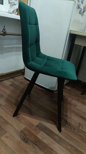 Стул на металлокаркасе Чилли синий / белый фото покупателя 1345