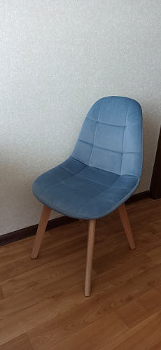 Деревянный стул Filip dark gray / wood фото покупателя 1