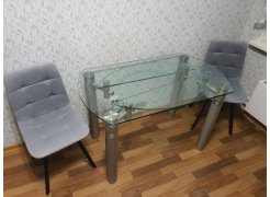 Стул на металлокаркасе Чилли горчичный / белый фото покупателя 580